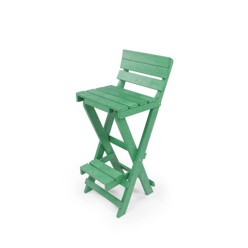 Key West Fully Assembled All-Weather Outdoor Folding Bar Set - 3-piece
