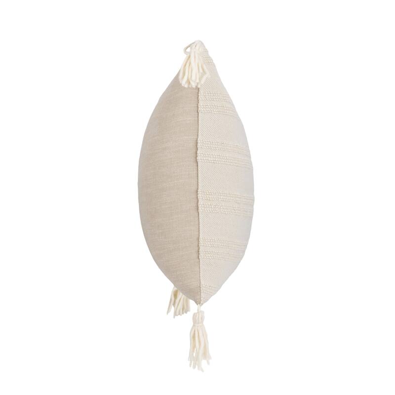 Villa by Classic Home York Wool Fabric Throw Pillow