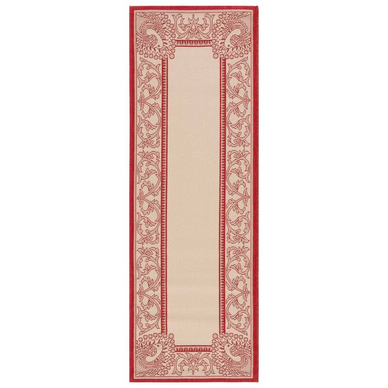 SAFAVIEH Courtyard Kitija Indoor/ Outdoor Waterproof Patio Backyard Rug