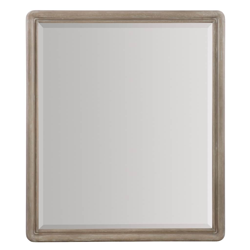 Affinity Mirror - Greige Oak - 36"W x 42"H x 1.5"D