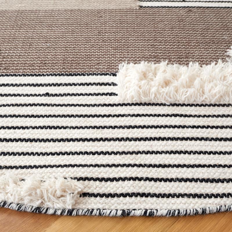 SAFAVIEH Handmade Kenya Margrith Modern Tribal Wool Rug