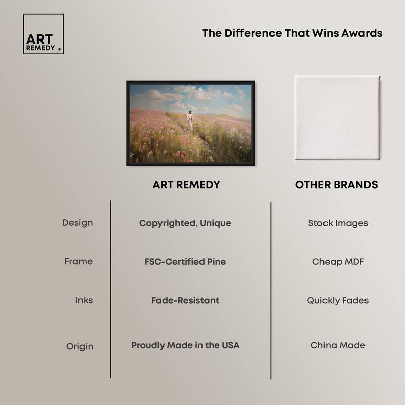 Garden of Reverie II Canvas by Art Remedy