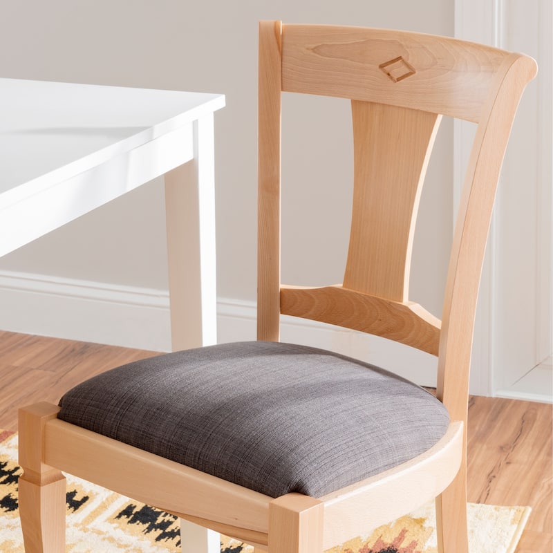 Keery Solid Wood Side Dining Chair (Set of 2)