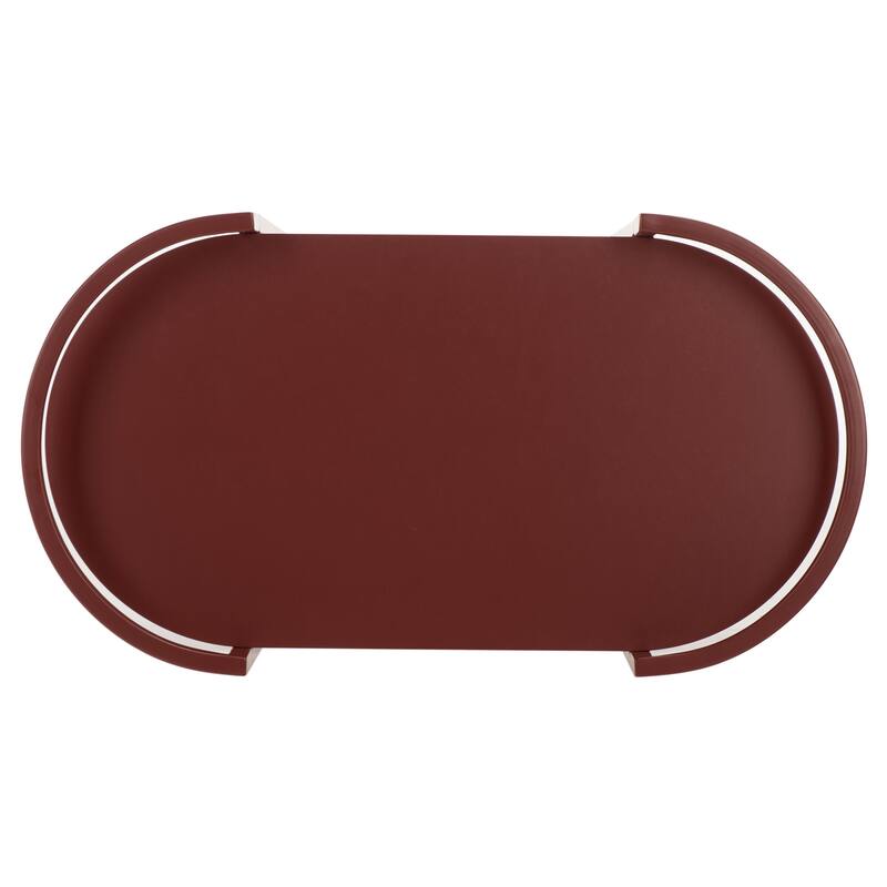 SAFAVIEH Home Inessa 2 Tier Bar Cart - 26"W x 14"D x 26"H