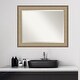 preview thumbnail 68 of 103, Beveled Bathroom Wall Mirror - Elegant Frame