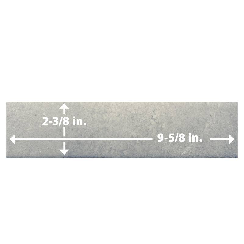 Merola Tile Heritage Shadow 2-3/8" x 9-5/8" Porcelain Floor and Wall Tile