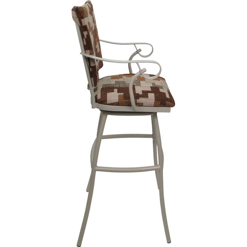 Set of 3 Outdoor Indoor Bar Stool Counter Extra Tall - Jenna PB Arms