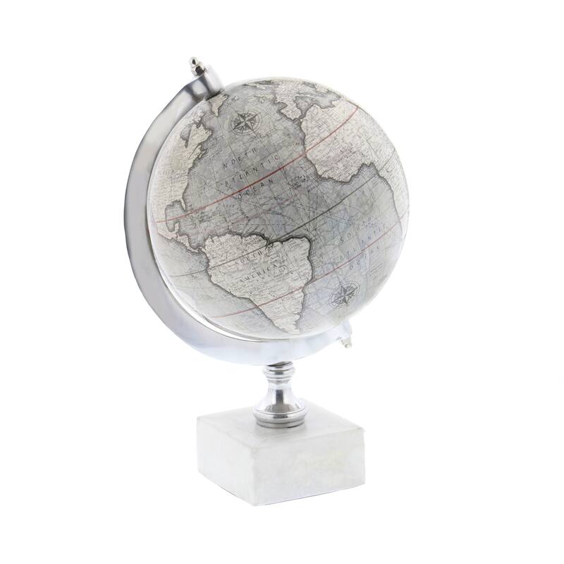 White Marble Globe
