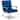 MCombo Tufted Velvet and Iron Club Chair with Ottoman