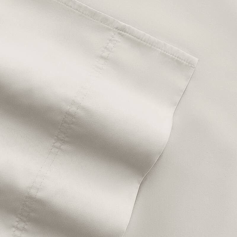 Becky Cameron Solid Brushed 300 Thread Count Cotton Sheet Set