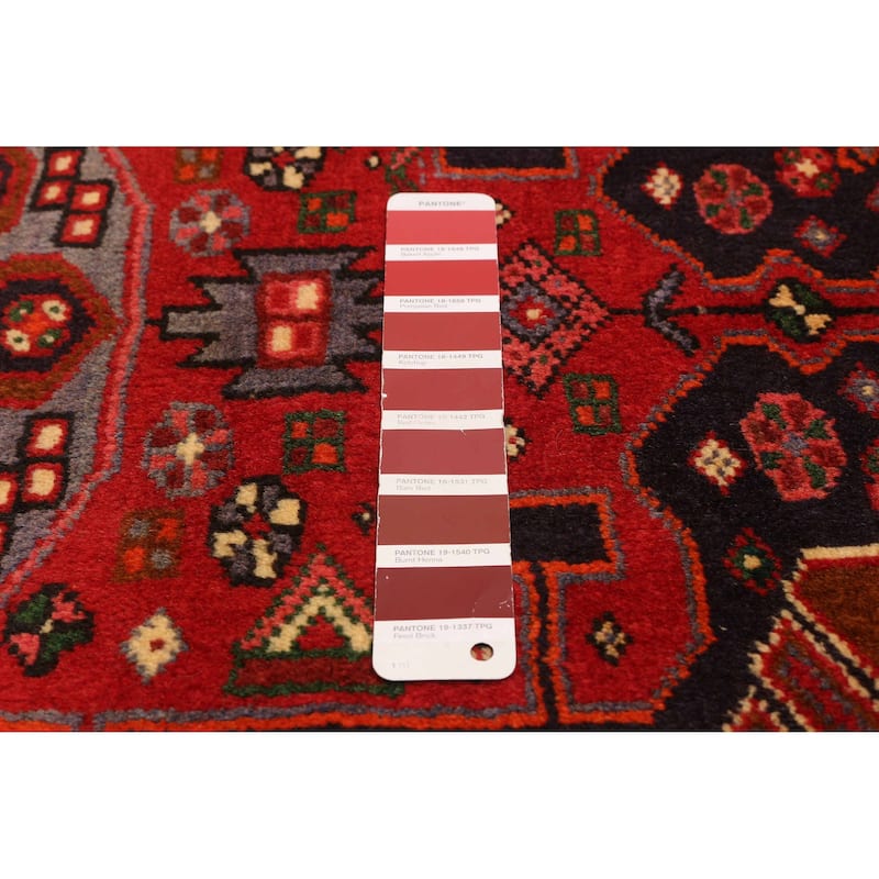 ECARPETGALLERY Hand-knotted Konya Anatolian Red Wool Rug - 3'6 x 6'9