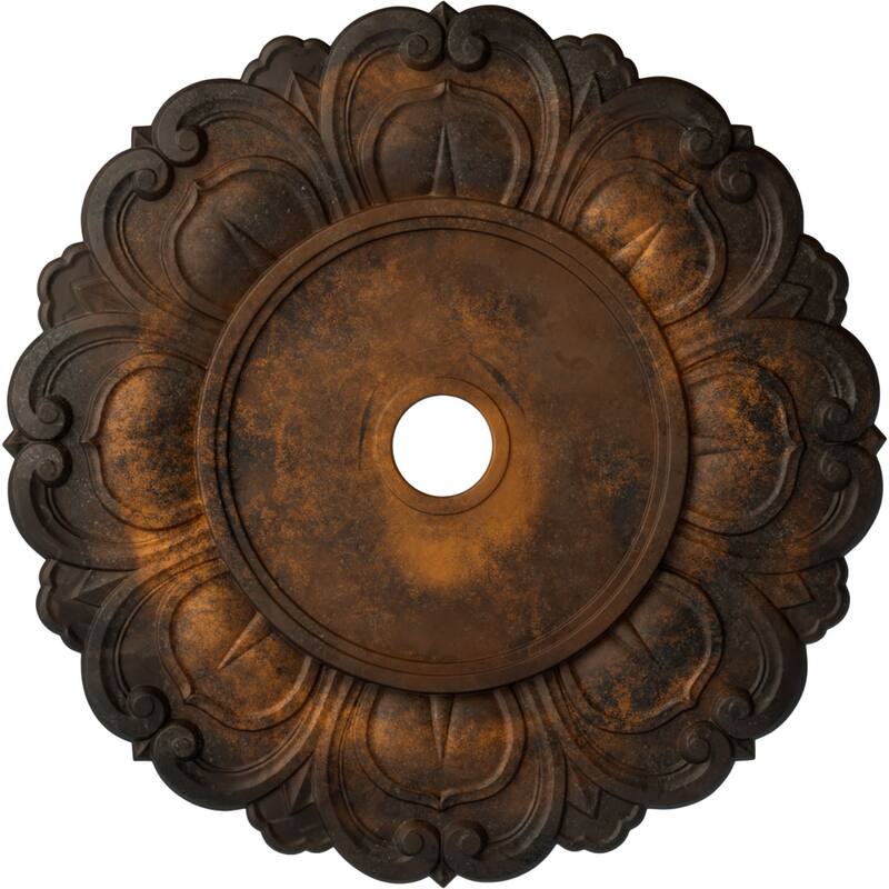 32 1/4"OD x 3 5/8"ID x 1 1/8"P Angel Ceiling Medallion