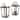 Costway Industrial End Table Sofa Side Table Set ot 2 Nightstand with - See Details