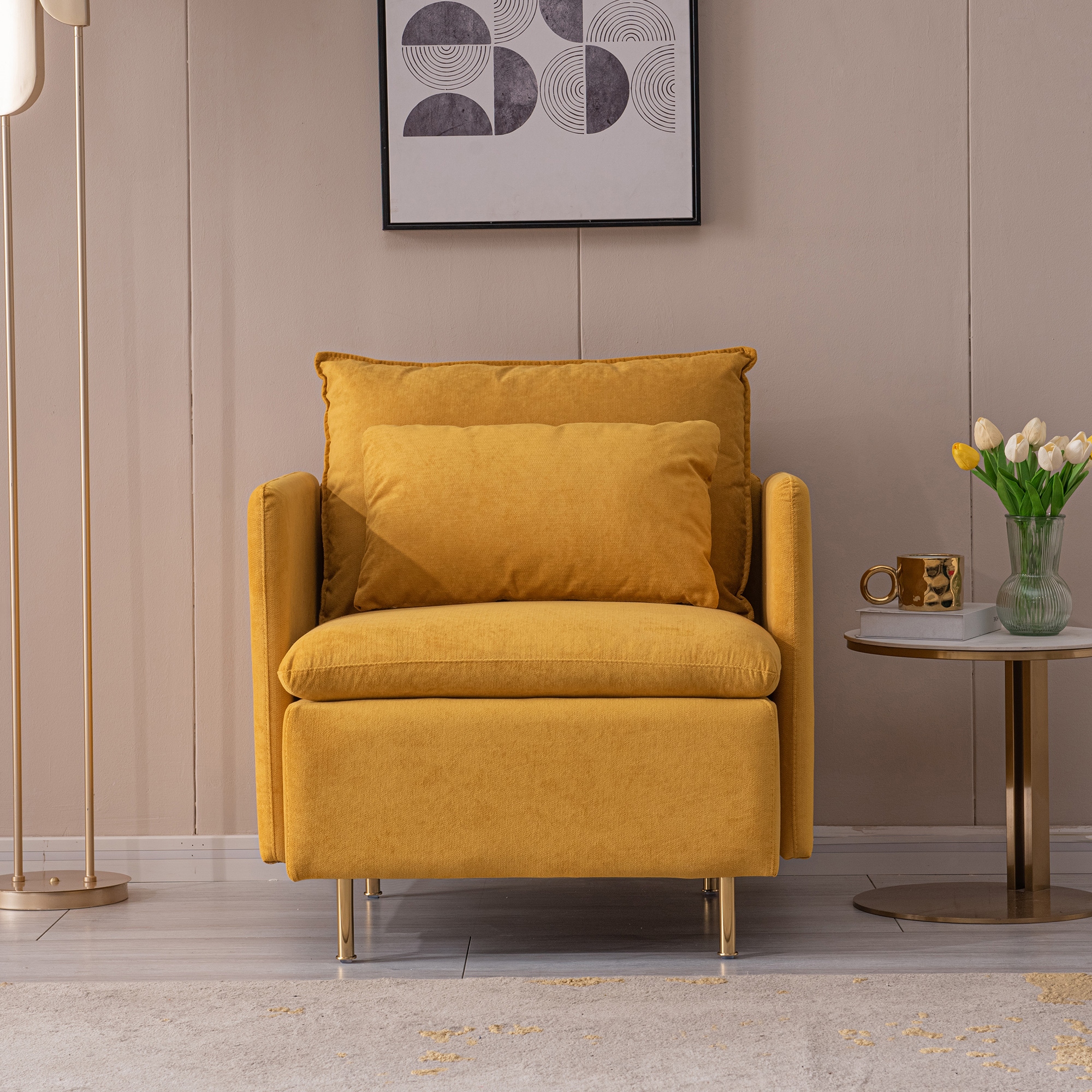 Single cotton sales chair bed