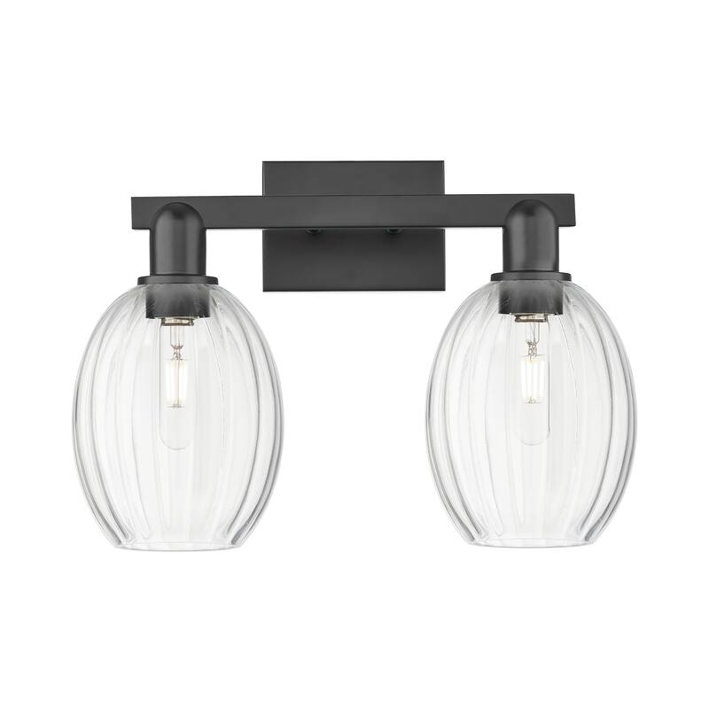 Innovations Lighting Downtown Urban - Preston - 2 Light 16" Bell Shade Bath Vanity Light
