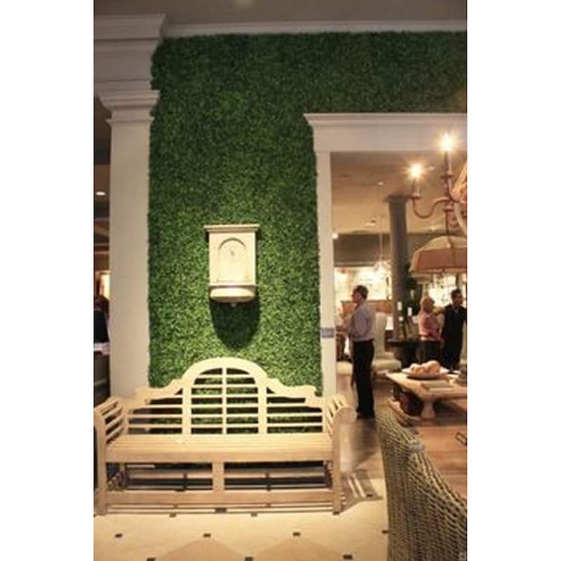 20"x20" Artificial Boxwood Hedge Greenery Panels - 48pc