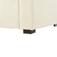 preview thumbnail 15 of 31, Classic Oversized Chaise Lounge Chair in Soft Cream Fabric with Sturdy Solid Wood Legs, 53.5'' x 70.9'' for Maximum Comfort