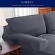 preview thumbnail 34 of 79, Subrtex 2-Piece L Shape Sofa Cover Stretch Sectional Left Chaise Cover