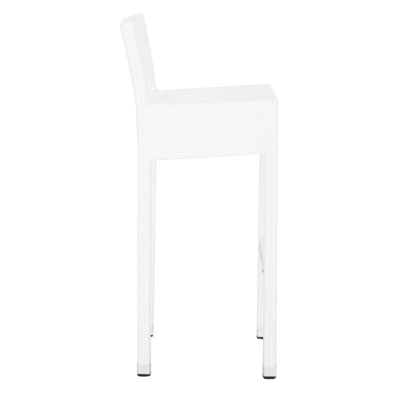 SAFAVIEH Noreta Indoor/ Outdoor 30-inch Stacking Counter Stool - 13Wx18Dx38H