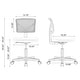 preview thumbnail 26 of 44, Office Computer Desk Chair with Wheels, Ergonomic Low-Back Mesh Rolling Work Swivel Chairs, Armless Comfortable Lumbar Support