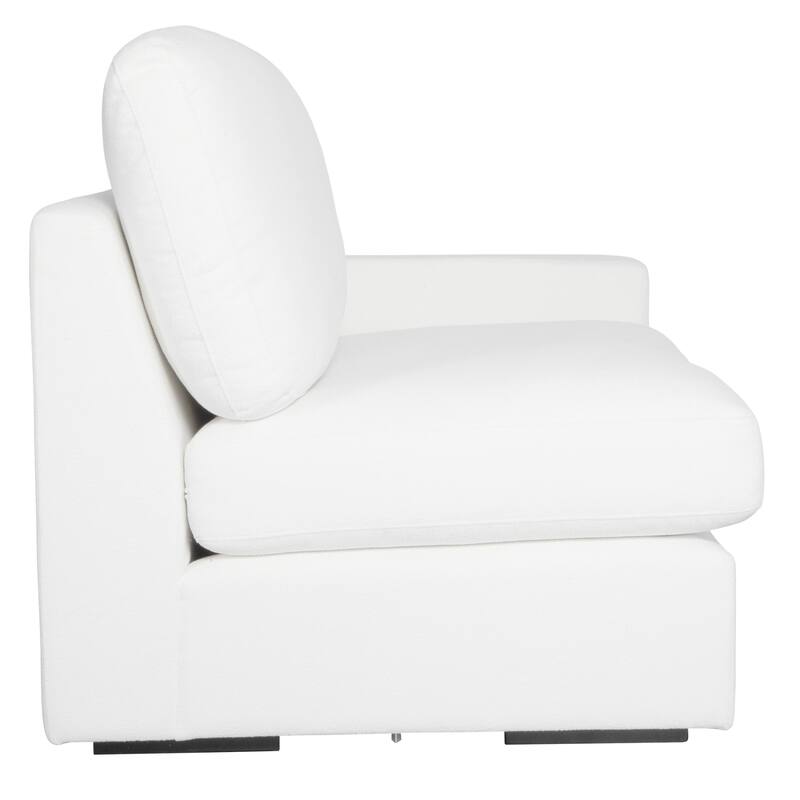 Uttermost 238-R-REFUGE Refuge 43" Wide Polyester Sectional Right Arm