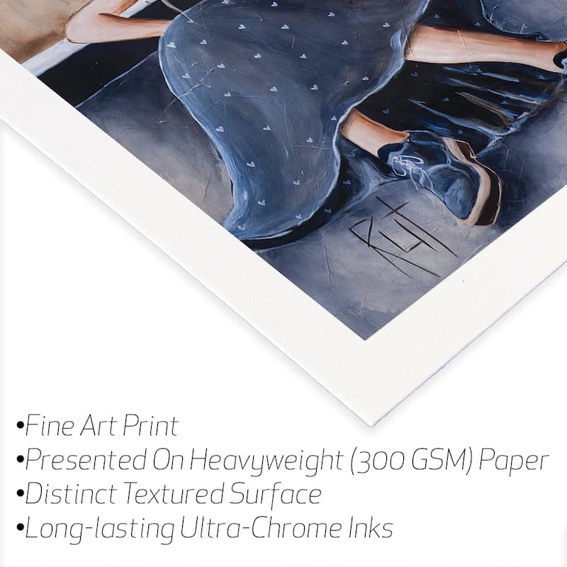 By The Grace Of GodFine Art Paper Print by Ruth's Angels - Multi