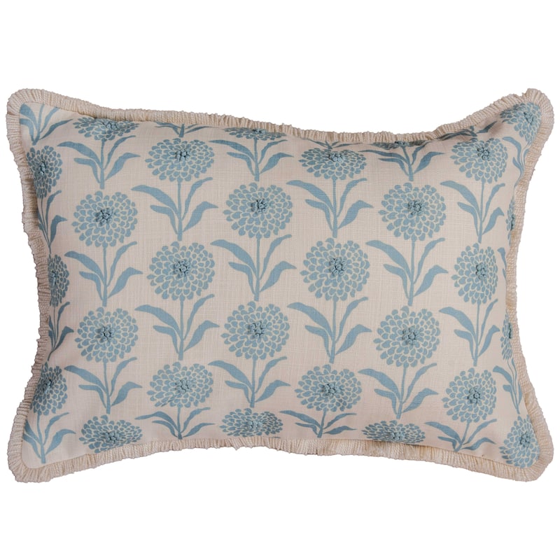 Rizzy Home Botanical Modern Farmhouse Throw Pillow