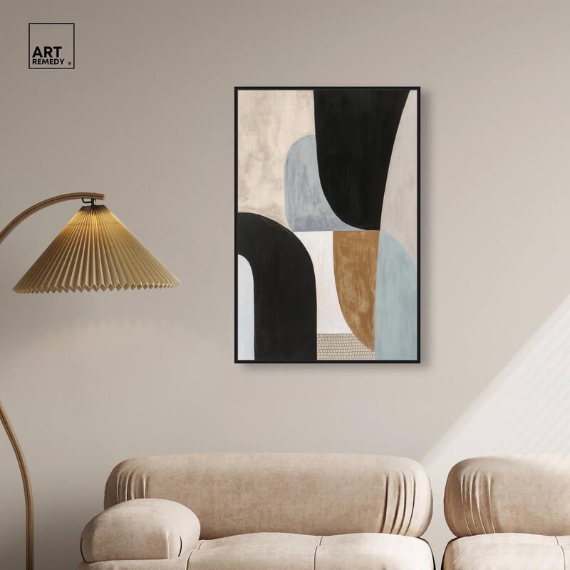 Interlocking Segments I Canvas by Art Remedy