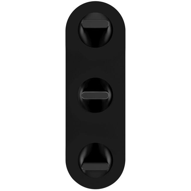 DXV DXV Modulus Dual Function Thermostatic Valve Trim Only with Triple - Matte Black