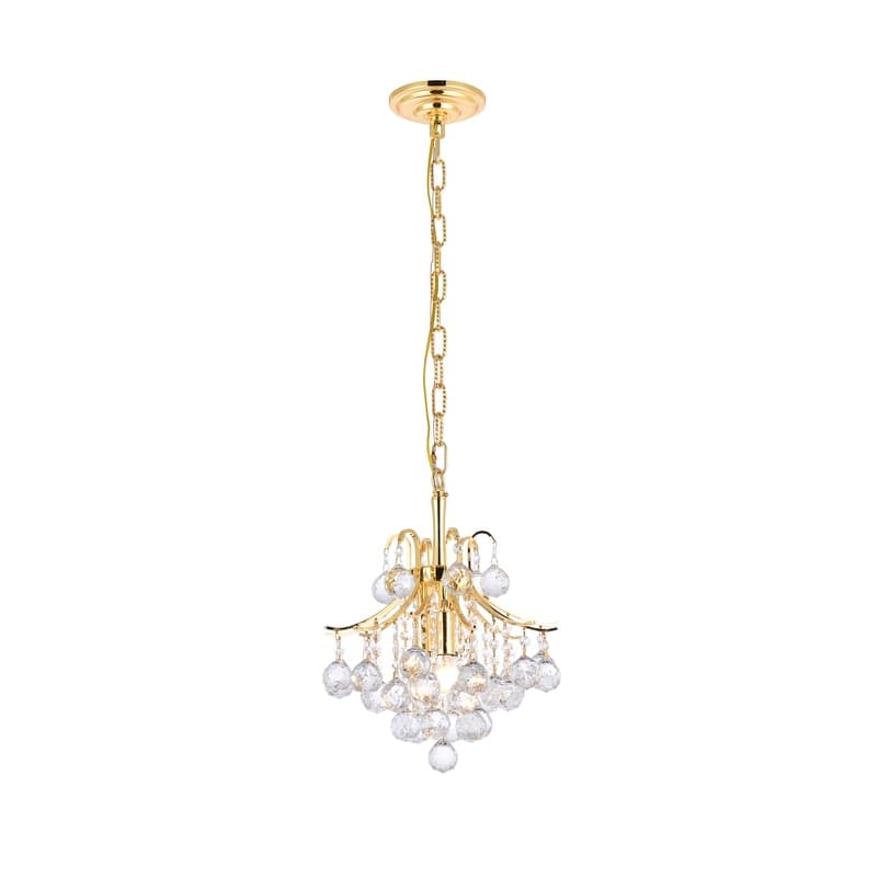 Fleur Illumination 3 light Gold Pendant