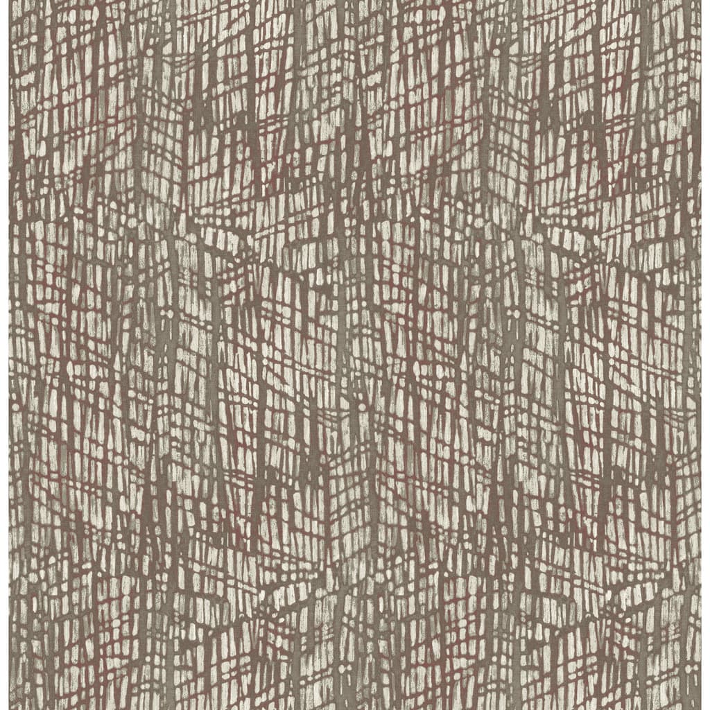 A-Street Prints Shimmer Red Abstract Texture Wallpaper