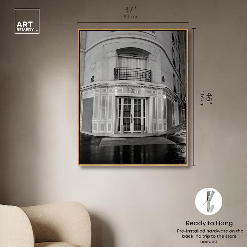 Couture Corner Canvas by Art Remedy