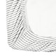 preview thumbnail 2 of 2, Lush Decor Baby Stripe Soft & Plush Fitted Crib Sheet - 52"x 28" x 9"