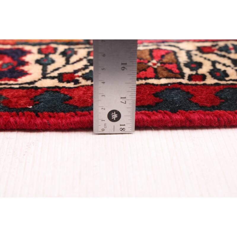 ECARPETGALLERY Hand-knotted Konya Anatolian Red Wool Rug - 3'6 x 11'1