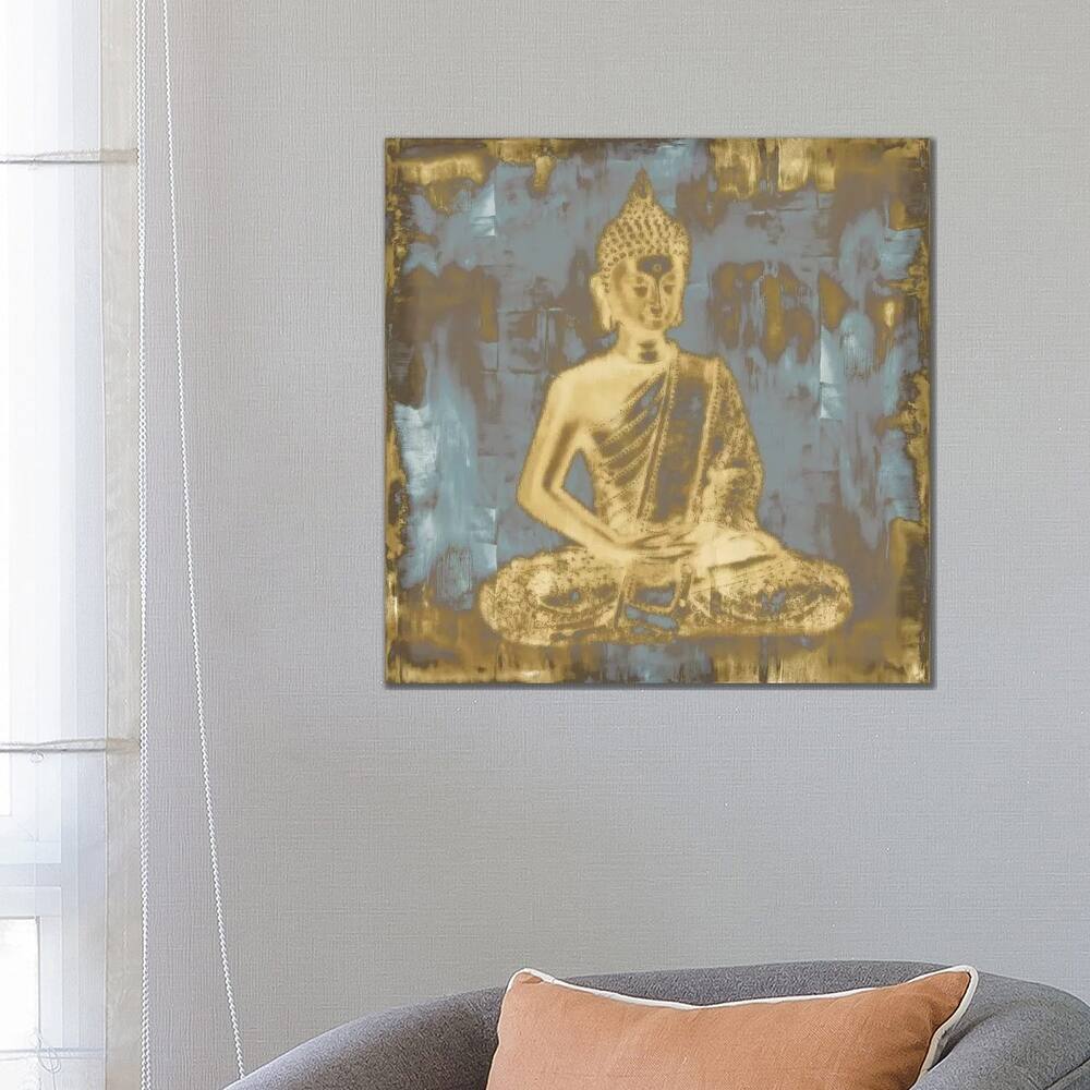 iCanvas "Meditating Buddha" by Tom Bray Canvas Print