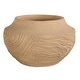 preview thumbnail 1 of 6, Uttermost Sandstone Flow Small Terracotta Vase