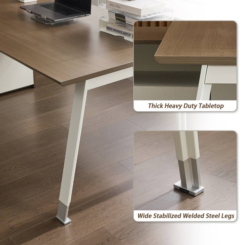 Executive Office Suite BIFMA-Certified Ergonomic Chair & Manager Desk