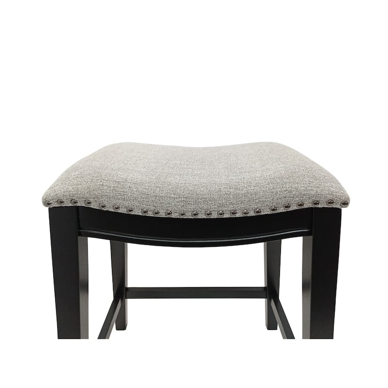 Carolina Living Sawyer 25" Saddle Counter Stool - Set of 2