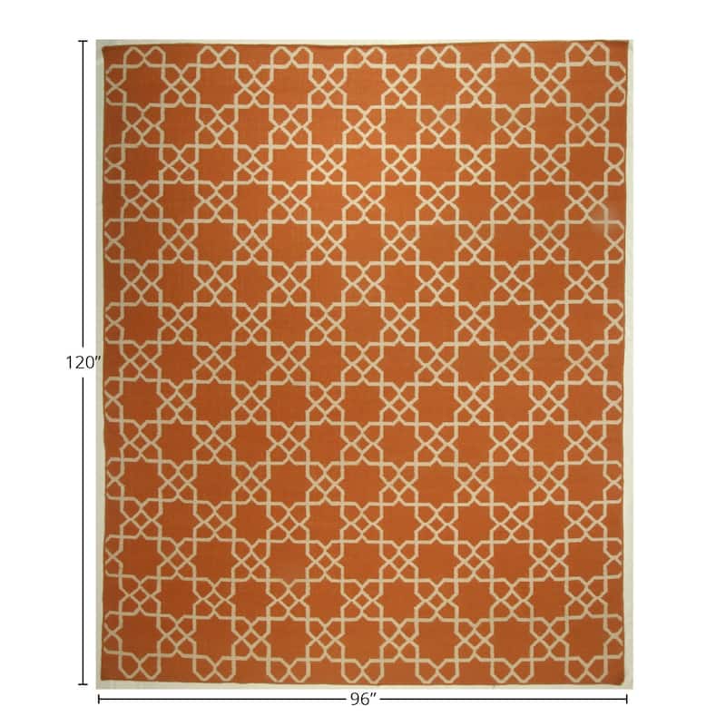 Desert Orange Area Rug