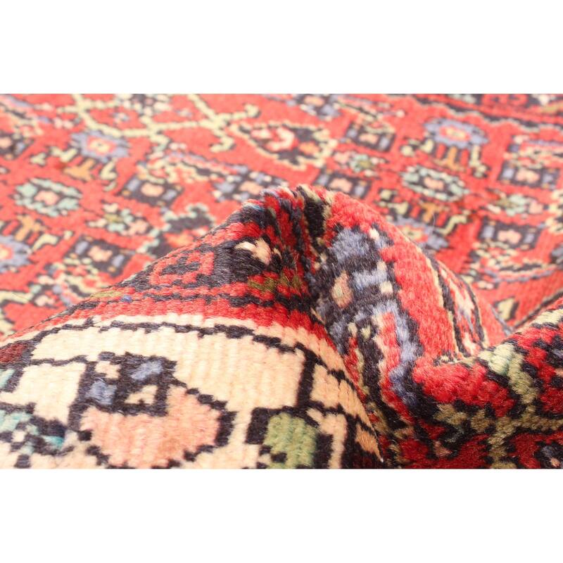 ECARPETGALLERY Hand-knotted Andelz Red Wool Rug - 2'1 x 9'1