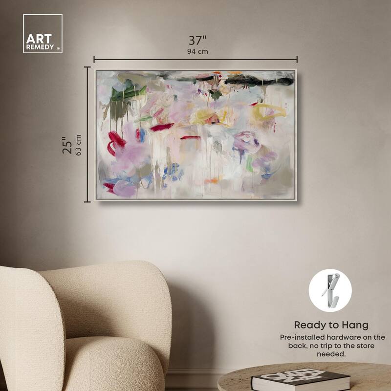 Lilac Haze Canvas by Art Remedy