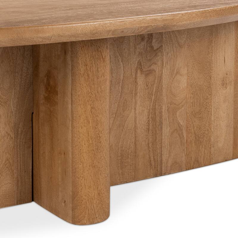 Classic Home Montengo Solid Mango Wood Coffee Table