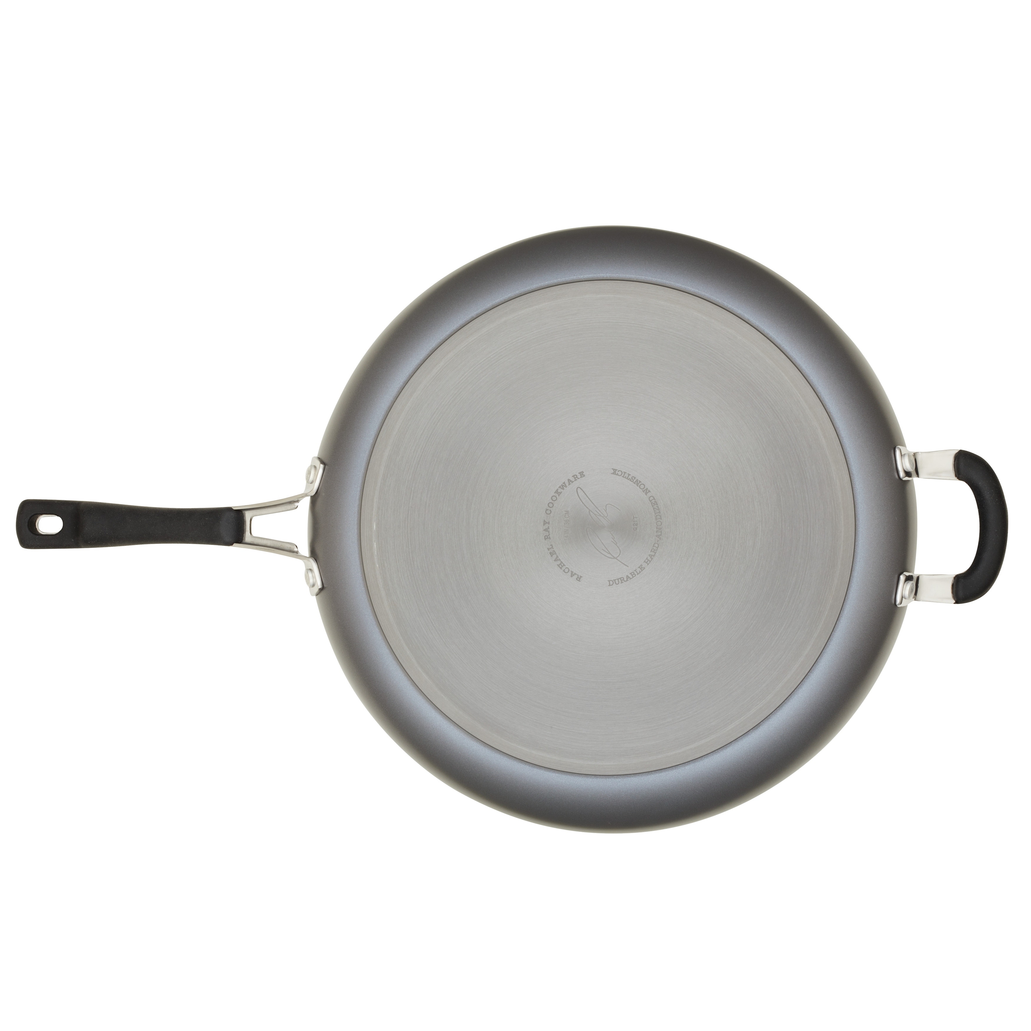 Rachael Ray Cook + Create Hard Anodized Nonstick Frying Pan with Helper  Handle, 14-Inch, Black - On Sale - Bed Bath & Beyond - 37974532