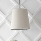 preview thumbnail 7 of 13, Oria 18" 1-Light Farmhouse Bohemian Iron LED Pendant, Oil Rubbed Bronze/Beige by JONATHAN Y