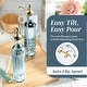 preview thumbnail 60 of 196, COOK WITH COLOR Glass Olive Oil Bottle Dispenser - 2 Pack- 17oz Oil and Vinegar Carafe Decanter