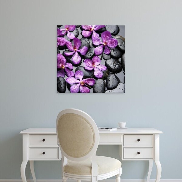 Easy Art Prints PhotoINC Studio's 'Zen Pebbles' Premium Canvas Art