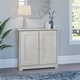 preview thumbnail 13 of 47, Bush Furniture Cabot Small Storage Cabinet with Doors - 31.38"L x 12.40"W x 29.96"H Linen White Oak