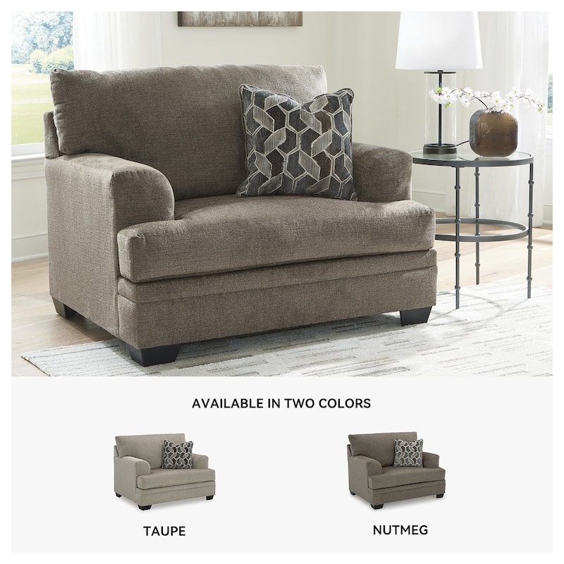 Signature Design by Ashley Stonemeade Oversized Chair - 50" W x 41" D x 39" H