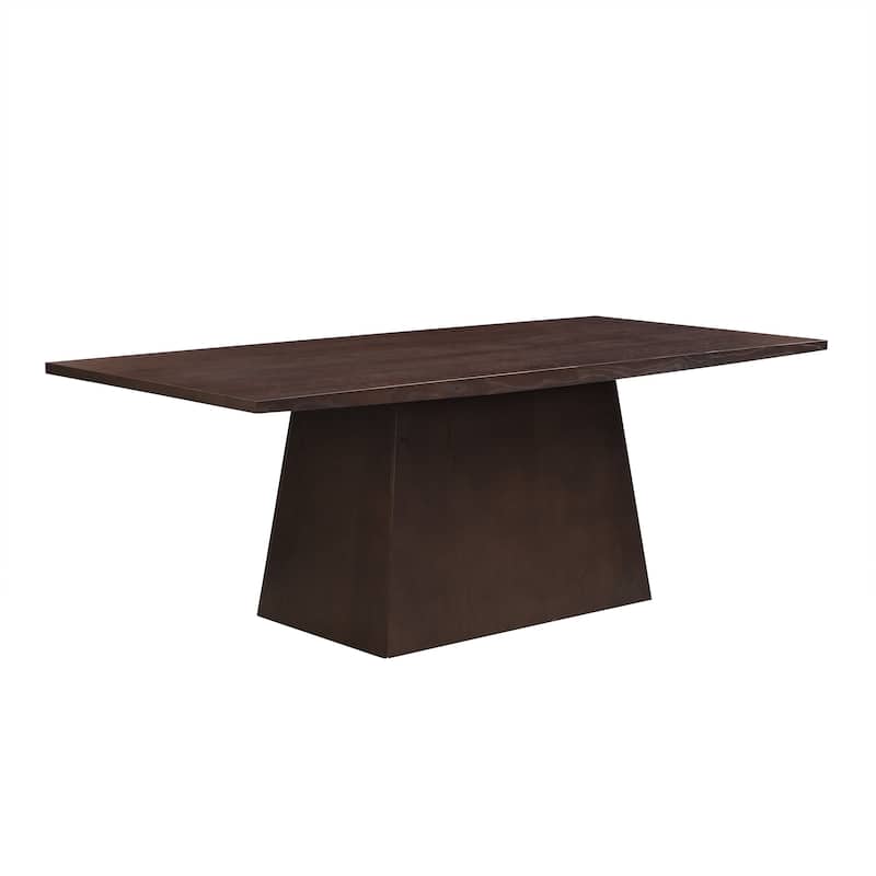 Christopher Knight Home - Lowell Modern Wooden Pedestal Dining Table