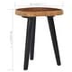 preview thumbnail 8 of 6, vidaXL Coffee Table 15.7"x17.7" Solid Teak